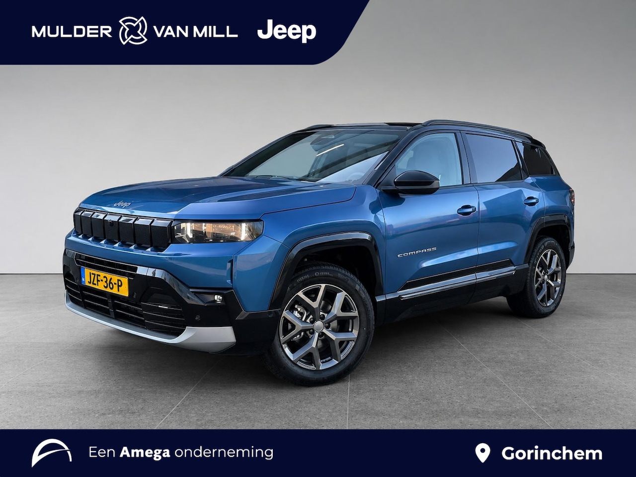 Jeep Compass - First Edition 1.2 e-Hybrid 145pk | ELEKTR. STOEL + MEMORY | SCHUIF/KANTELDAK | STOELKOELIN - AutoWereld.nl