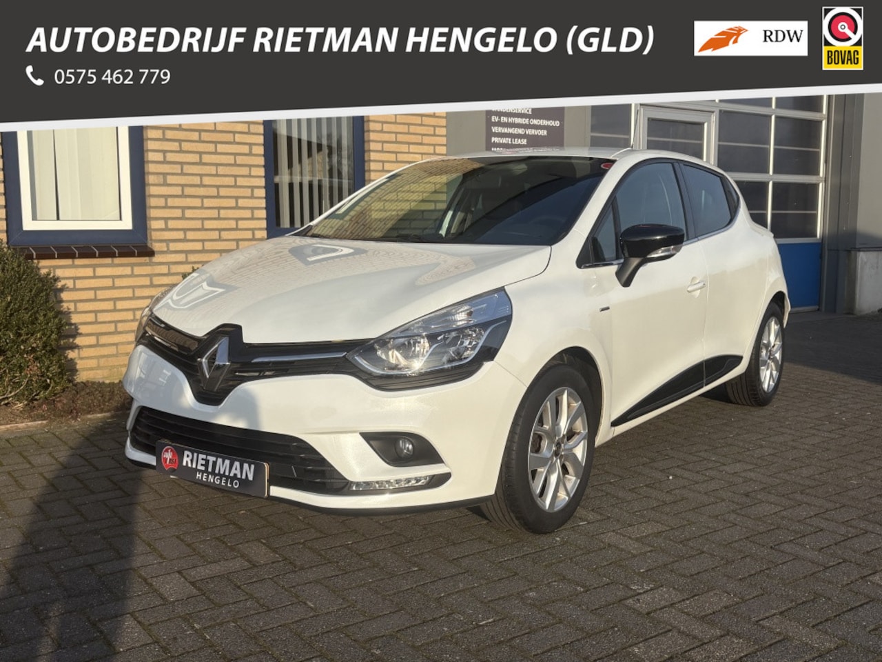 Renault Clio - 0.9 TCe Limited RIJKLAAR-NAVI-BLUETOOTH-BTW - AutoWereld.nl