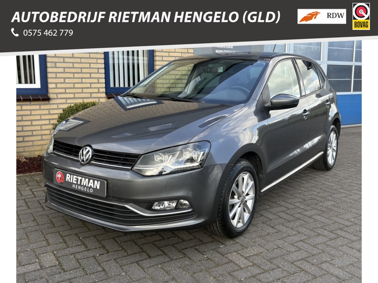 Volkswagen Polo - 1.2 TSI Comfortline AUTOMAAT-RIJKLAAR-STOELVERW-CAMERA - AutoWereld.nl