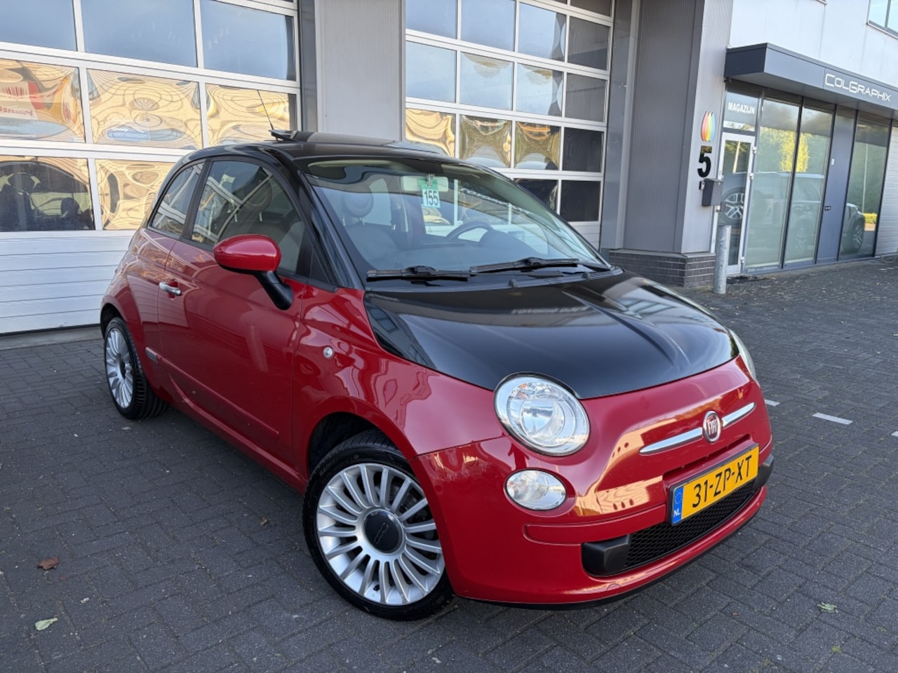 Fiat 500 - 1.4-16V Sport/DAKJE/MOOIE UITVOERING! - AutoWereld.nl