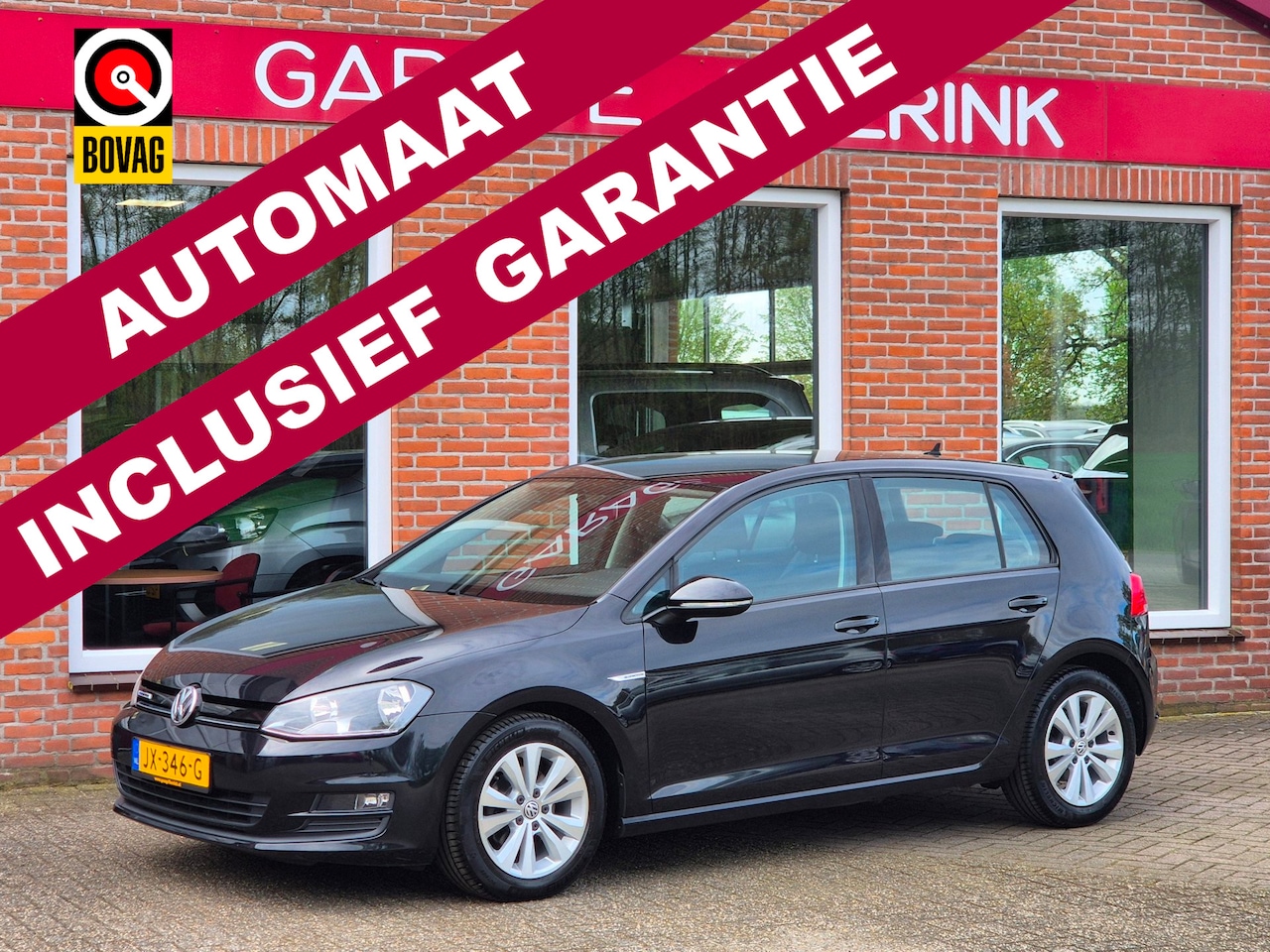 Volkswagen Golf - 1.0 TSI Edition 116PK 5drs AUTOMAAT airco, cruise, navi, lmv, carplay, dab - AutoWereld.nl