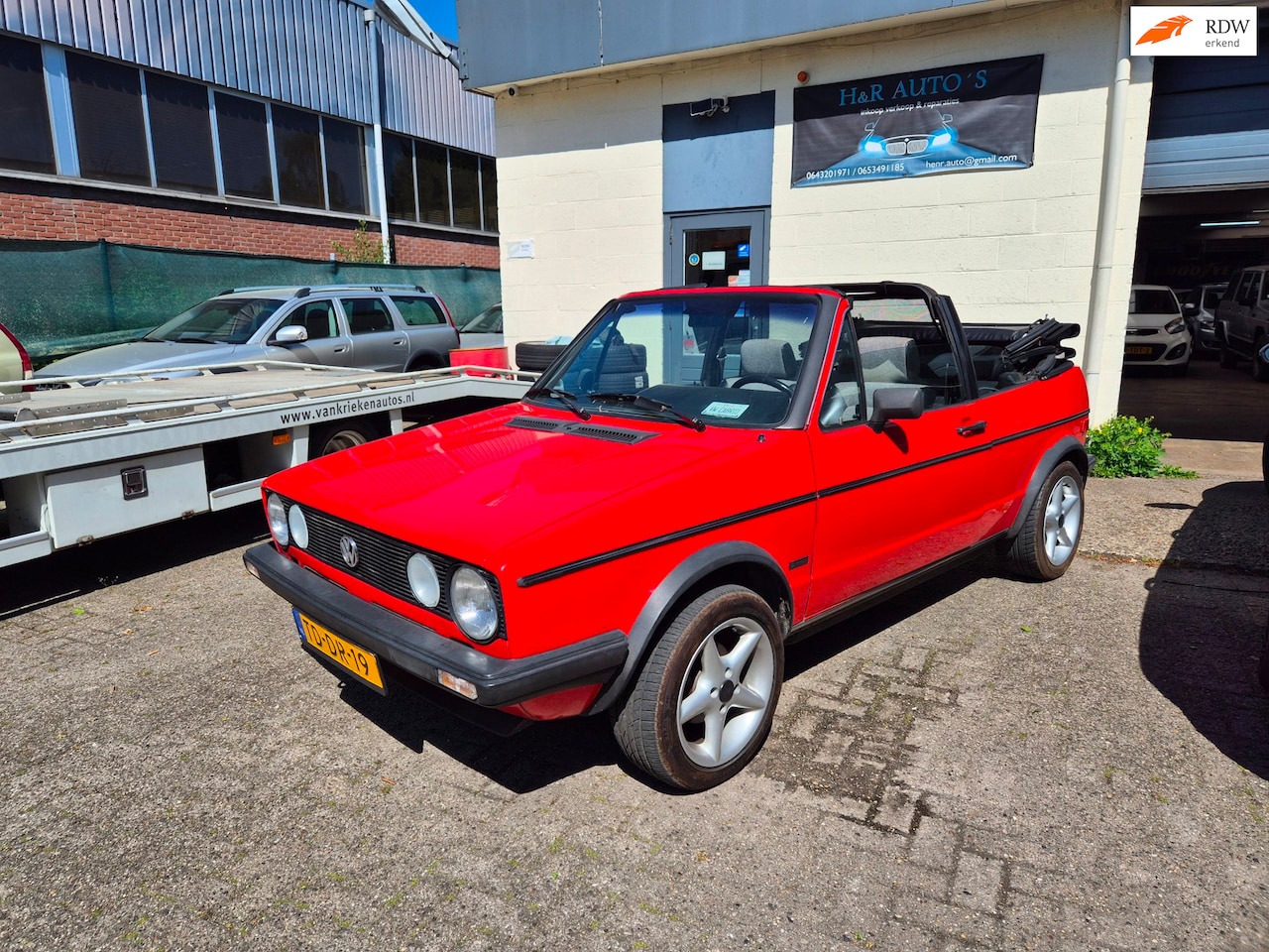 Volkswagen Golf Cabriolet - 1.8 GLI 1.8 GLI , schitterende originele golf cabrio - AutoWereld.nl