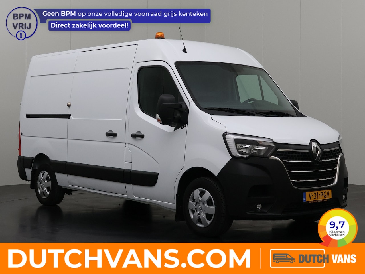 Renault Master - 2.3DCi 150PK L2H2 Business | Multimedia | Camera | Airco | Cruise | 3-Zits | Betimmering - AutoWereld.nl