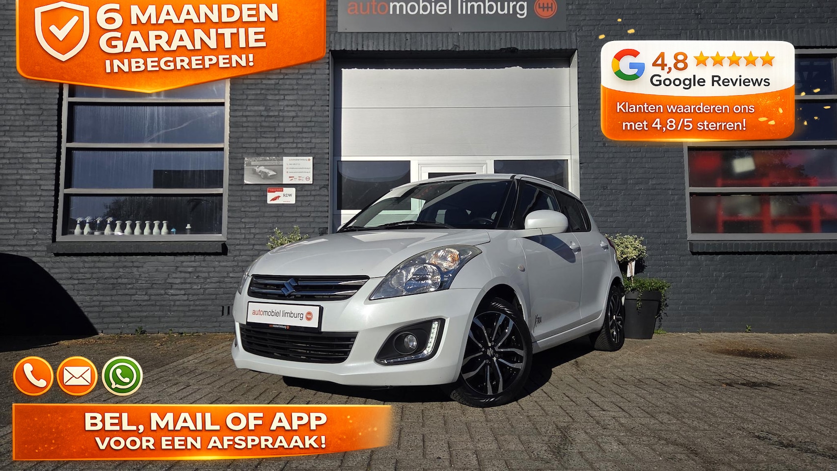 Suzuki Swift - 1.2 X-tra | LED | LEDER/ALCANTARA | Android/CarPlay - AutoWereld.nl