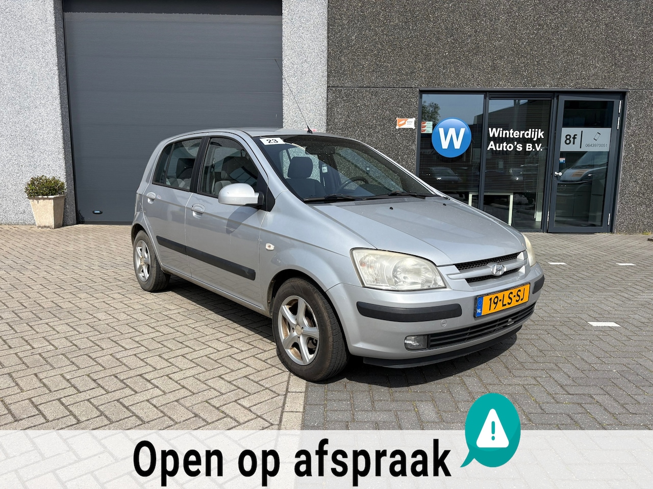 Hyundai Getz - 1.3i GLS Automaat / 5Deuren / Airco ijskoud - AutoWereld.nl