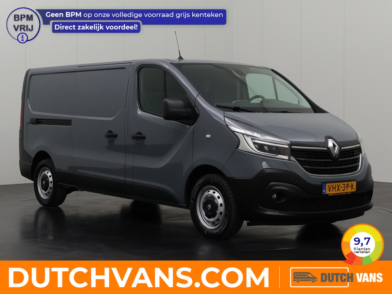 Renault Trafic - 2.0DCi 170PK Automaat Lang | 2xSchuifdeur | Euro 6 | Multimedia | Camera | Airco | Cruise - AutoWereld.nl