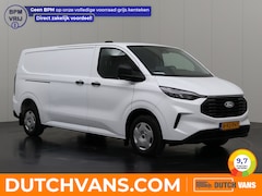 Ford Transit Custom - 136PK Lang | Fabrieksgarantie | Leder | Achterdeuren | Multimedia | Camera | Airco | Cruis