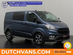 Ford Transit Custom - 2.0TDCI 170PK Automaat Dubbele Cabine | Navigatie | Camera | Airco | Leder | Cruise | Beti