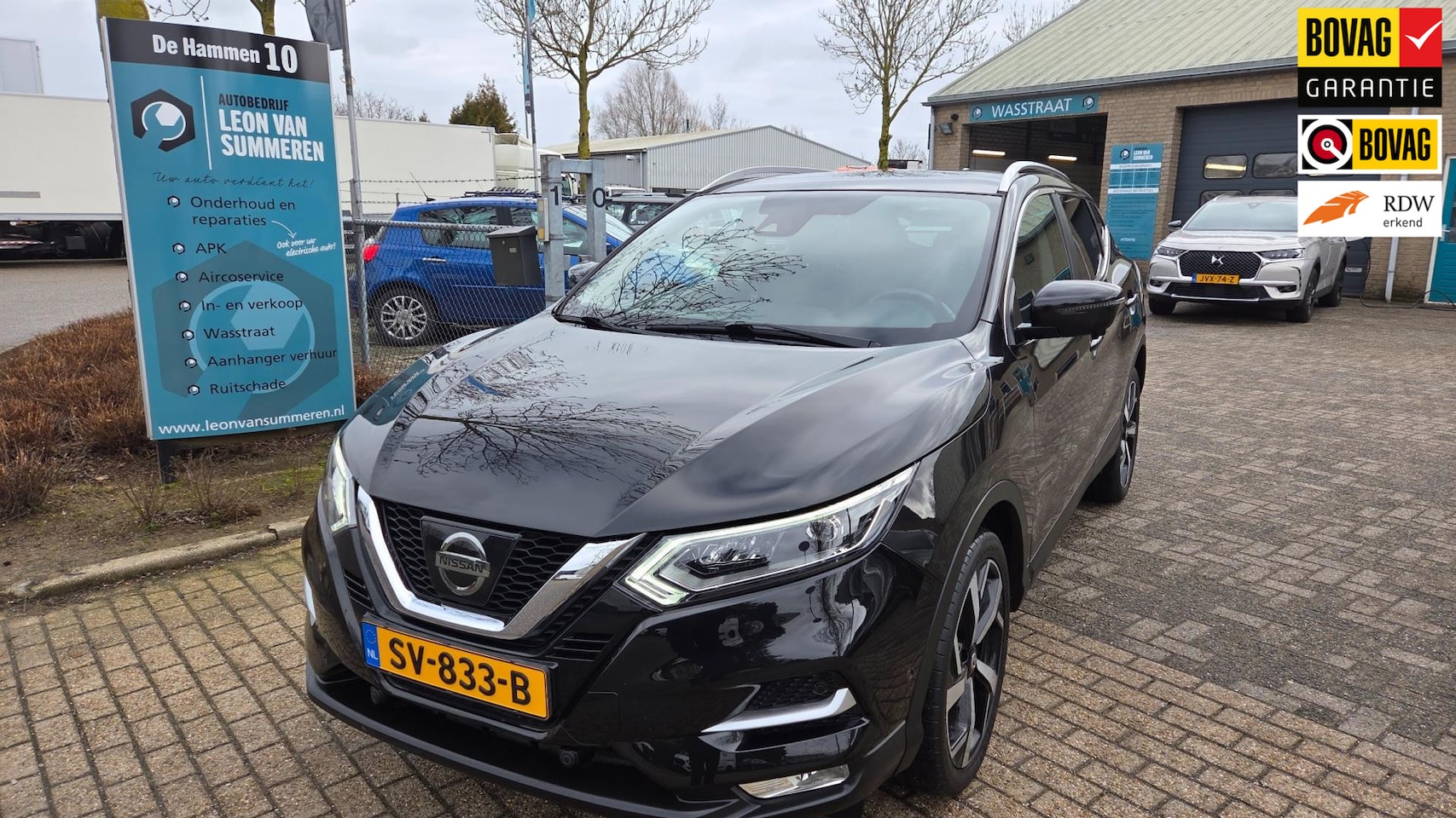 Nissan Qashqai - 1.2 Tekna + l Pano l Dodehoek detectie l 360 camera l Keyless entry - AutoWereld.nl