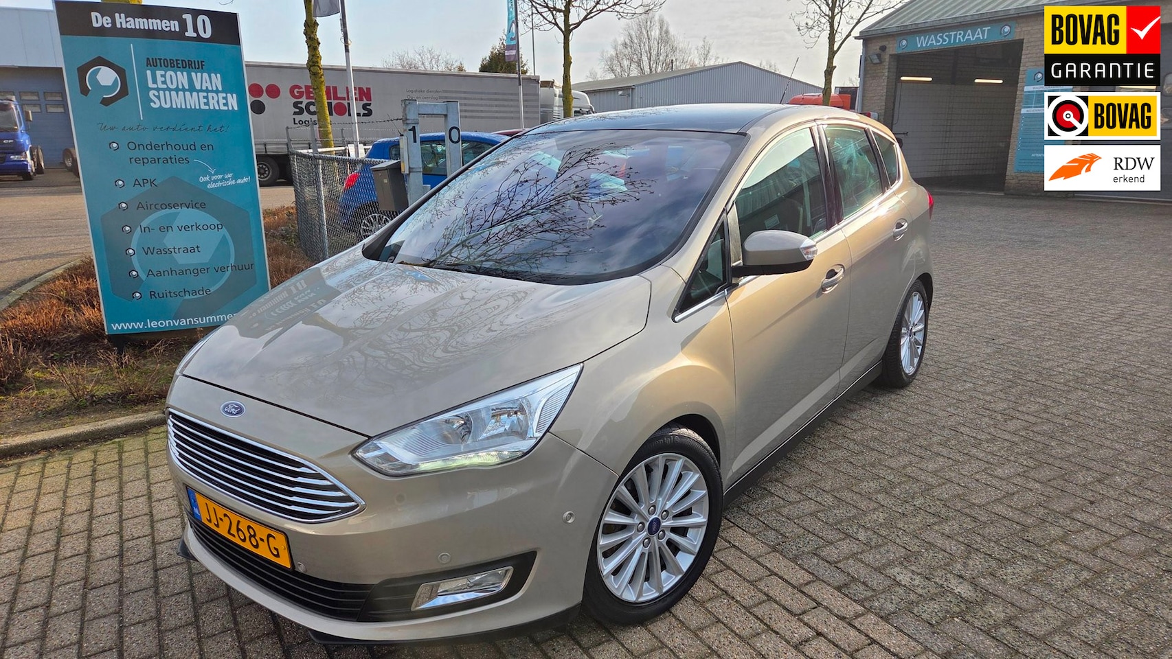 Ford C-Max - 1.5 Titanium Automaat l Navi l Panorama dak l stoelverwarming - AutoWereld.nl
