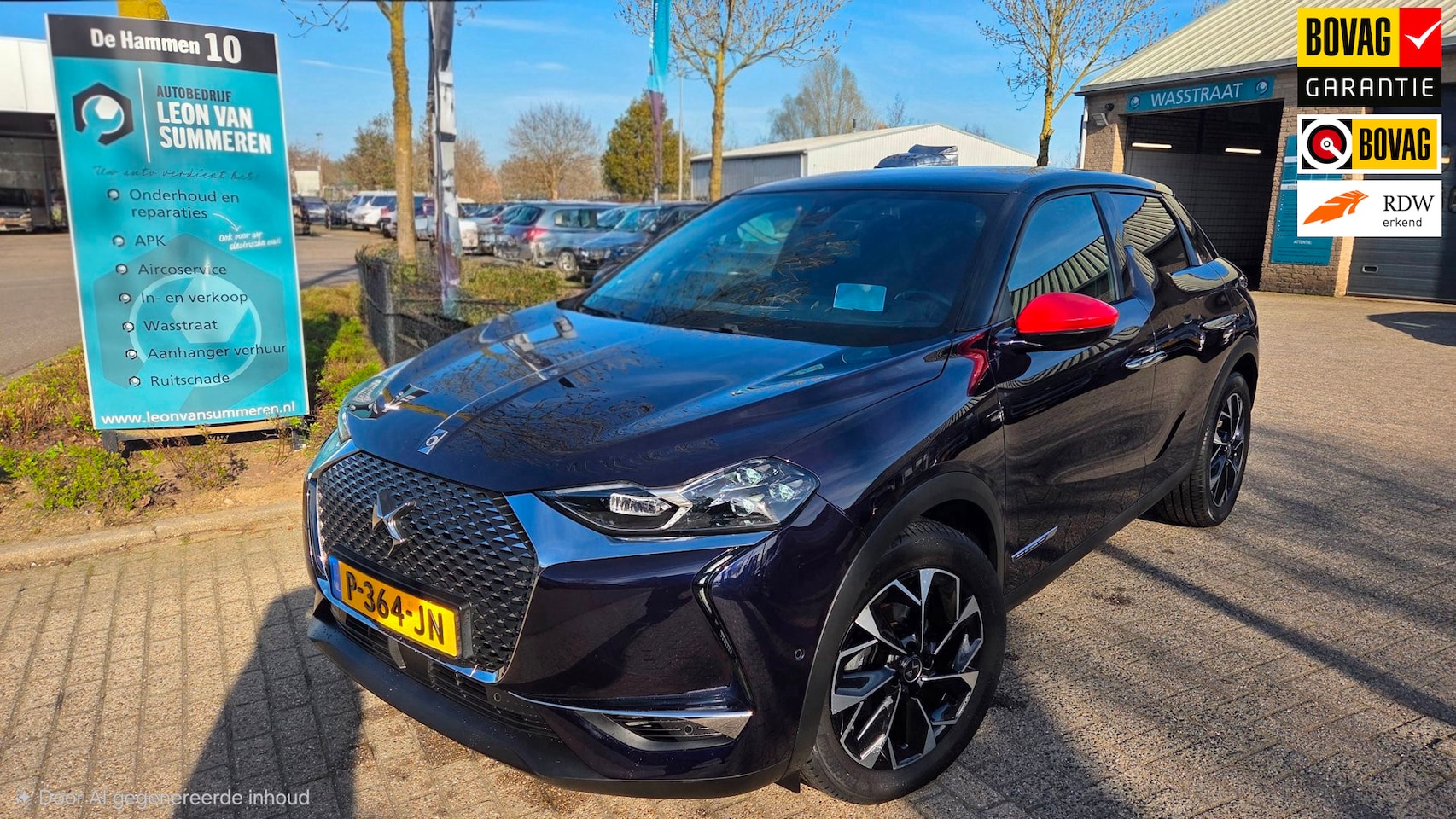 DS 3 Crossback - 1.2 PureTech Rivoli l Keyless Entry l Headup l Premium audio l stoelverwarming l Clima l C - AutoWereld.nl