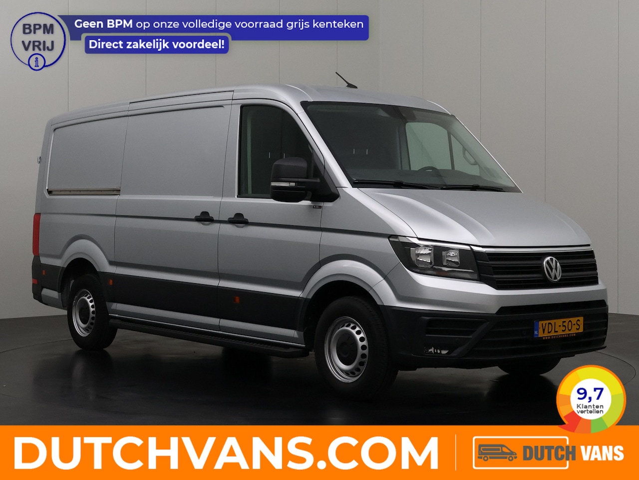 Volkswagen Crafter - 2.0TDI 177PK Automaat L3H2 Highline | Trekhaak 3000Kg | Airco | Navigatie | Camera | Multi - AutoWereld.nl