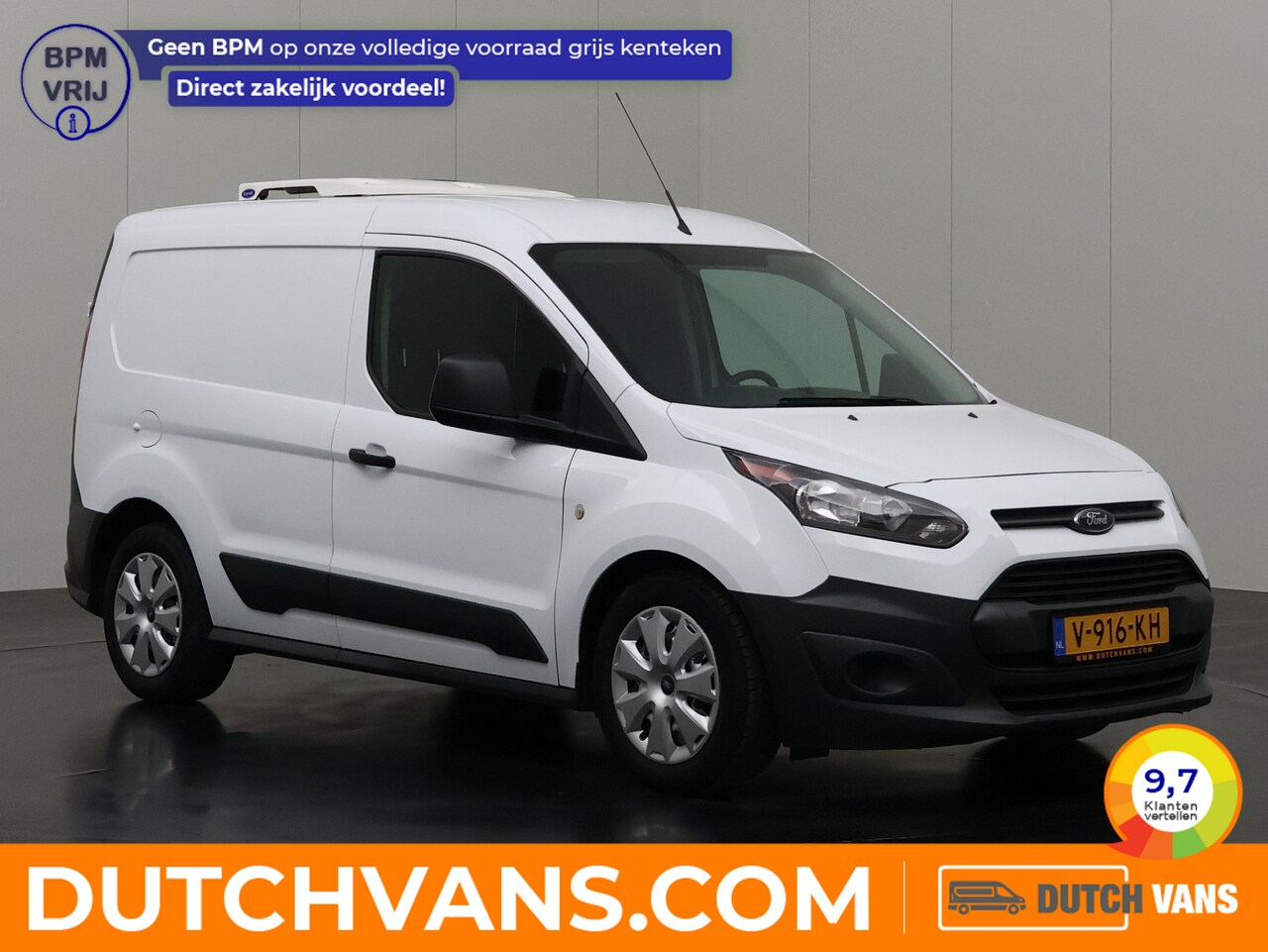 Ford Transit Connect - 1.5TDCI Koelwagen | Euro 6 | Airco | Cruise - AutoWereld.nl