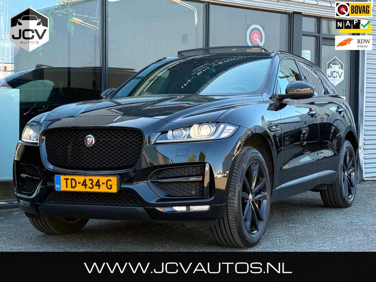 Jaguar F-Pace - 2.0 Portfolio AWD 20d R-sport/PANO/CAMERA/LEE - AutoWereld.nl