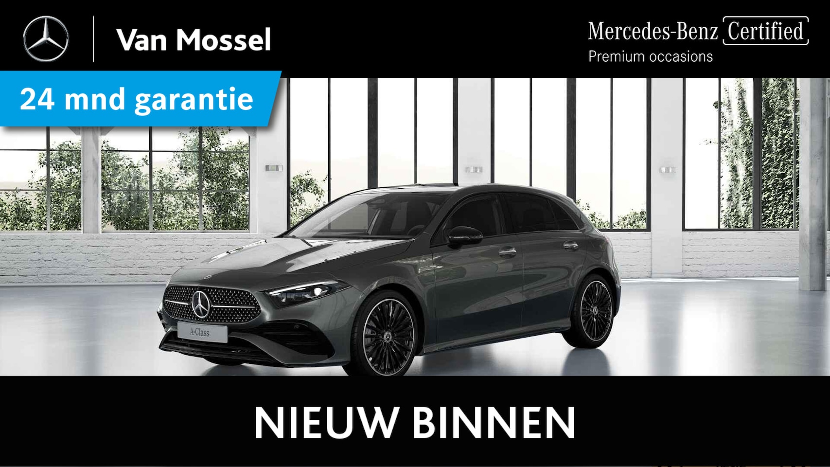 Mercedes-Benz A-klasse - 180 Business Solution AMG /Panoramadak /19 Inch /Nightpakket /CarPlay - AutoWereld.nl