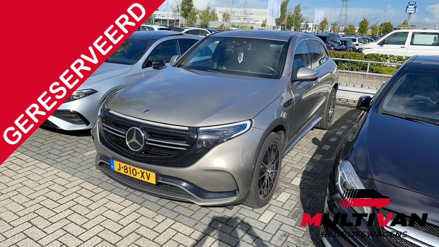 Mercedes-Benz EQC - 400 4MATIC Business Solution AMG 80 kWh SOH 92% | KOMT 7 MEI | ALCANTARA | LEDER | LED | P - AutoWereld.nl