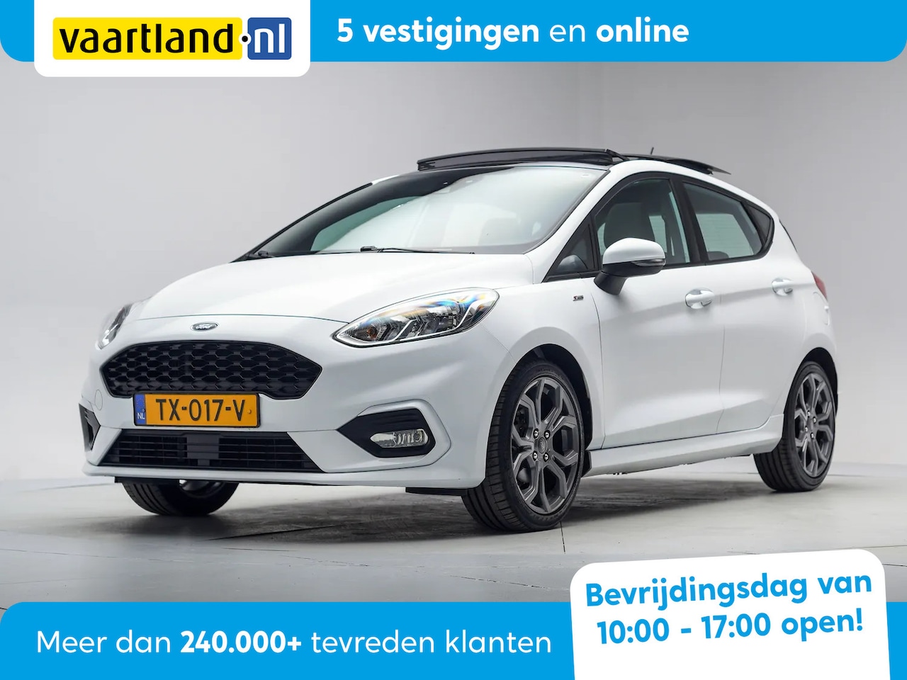 Ford Fiesta - 1.0 EcoBoost 100pk ST Line [ Panorama Navi Clima ] - AutoWereld.nl