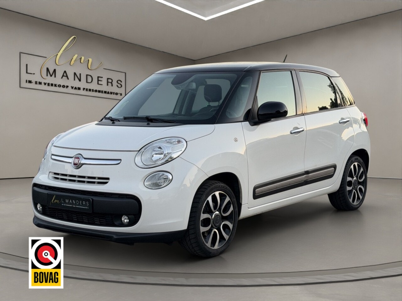 Fiat 500 L - 0.9 TwinAir Lounge 2013 WIT | Trekhaak | Airco | Display - AutoWereld.nl