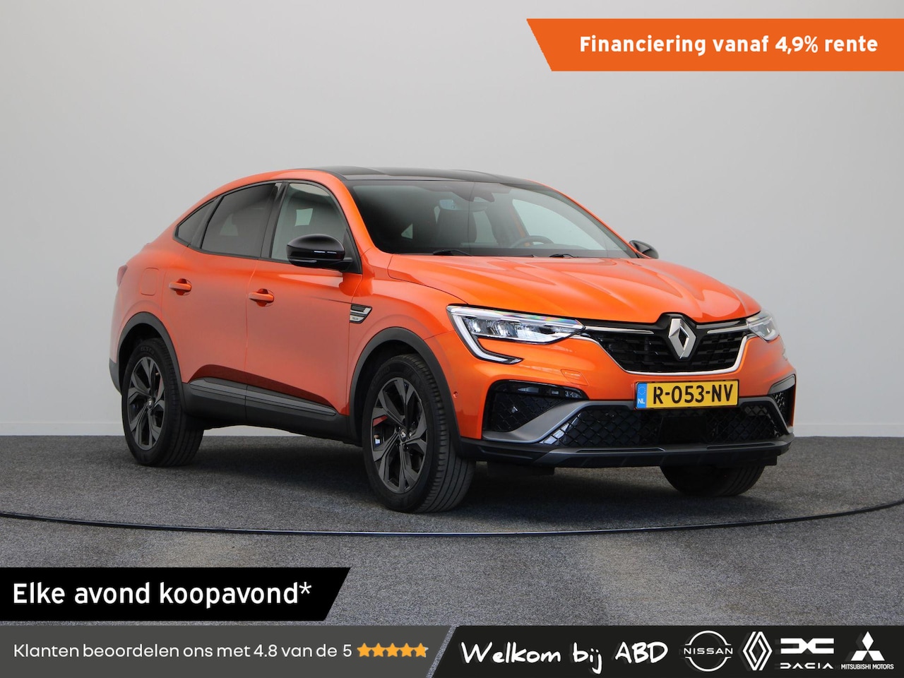 Renault Arkana - 1.6 E-Tech Hybrid 145 R.S. Line | Stoel-stuur verwarming | Bose audio | Adaptieve cruise c - AutoWereld.nl