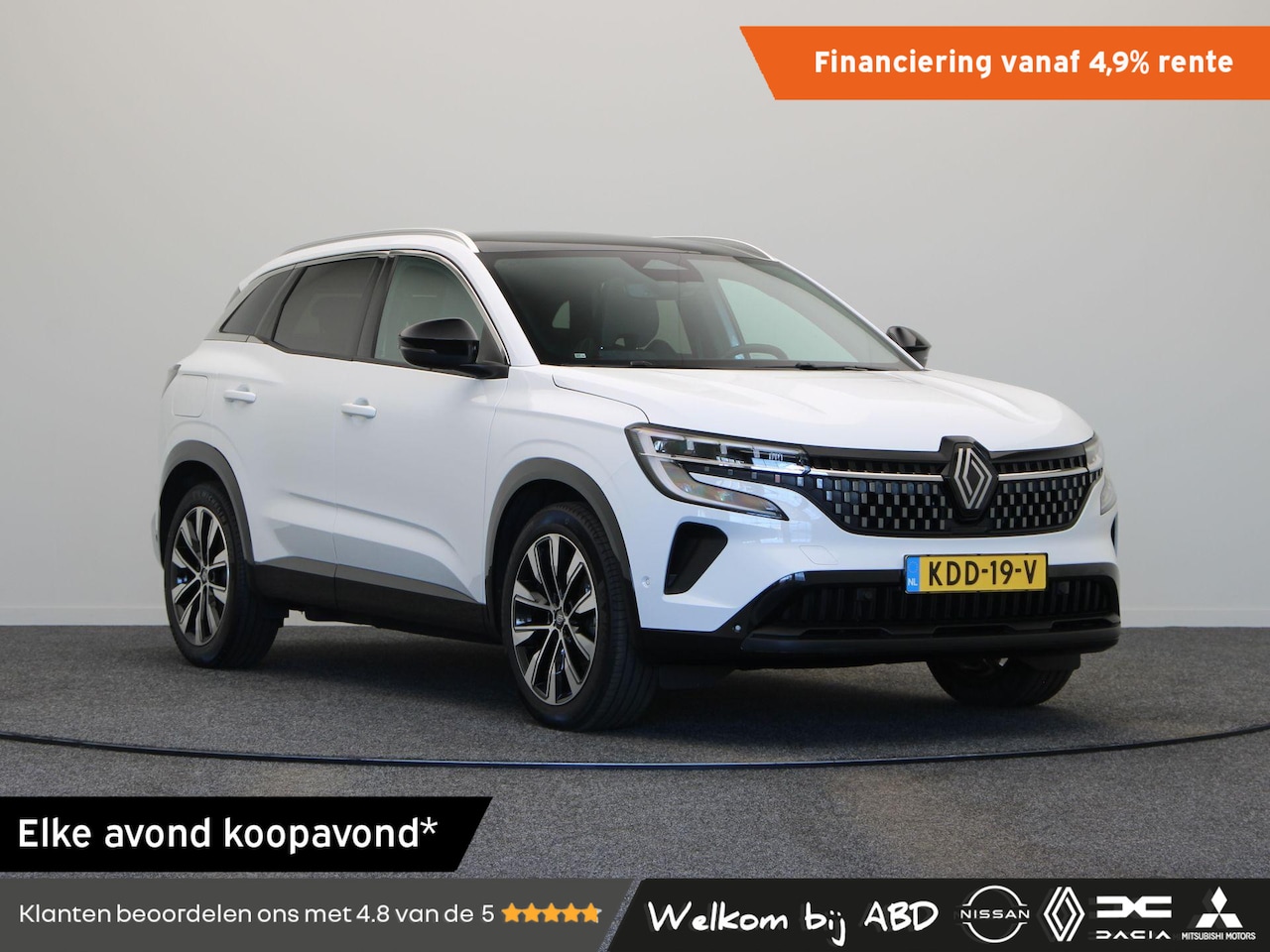 Renault Austral - 1.3 mild hybrid 160 X-Tronic techno | 1800kg Geremd | Stoelverwarming | Voorruitverwarming - AutoWereld.nl