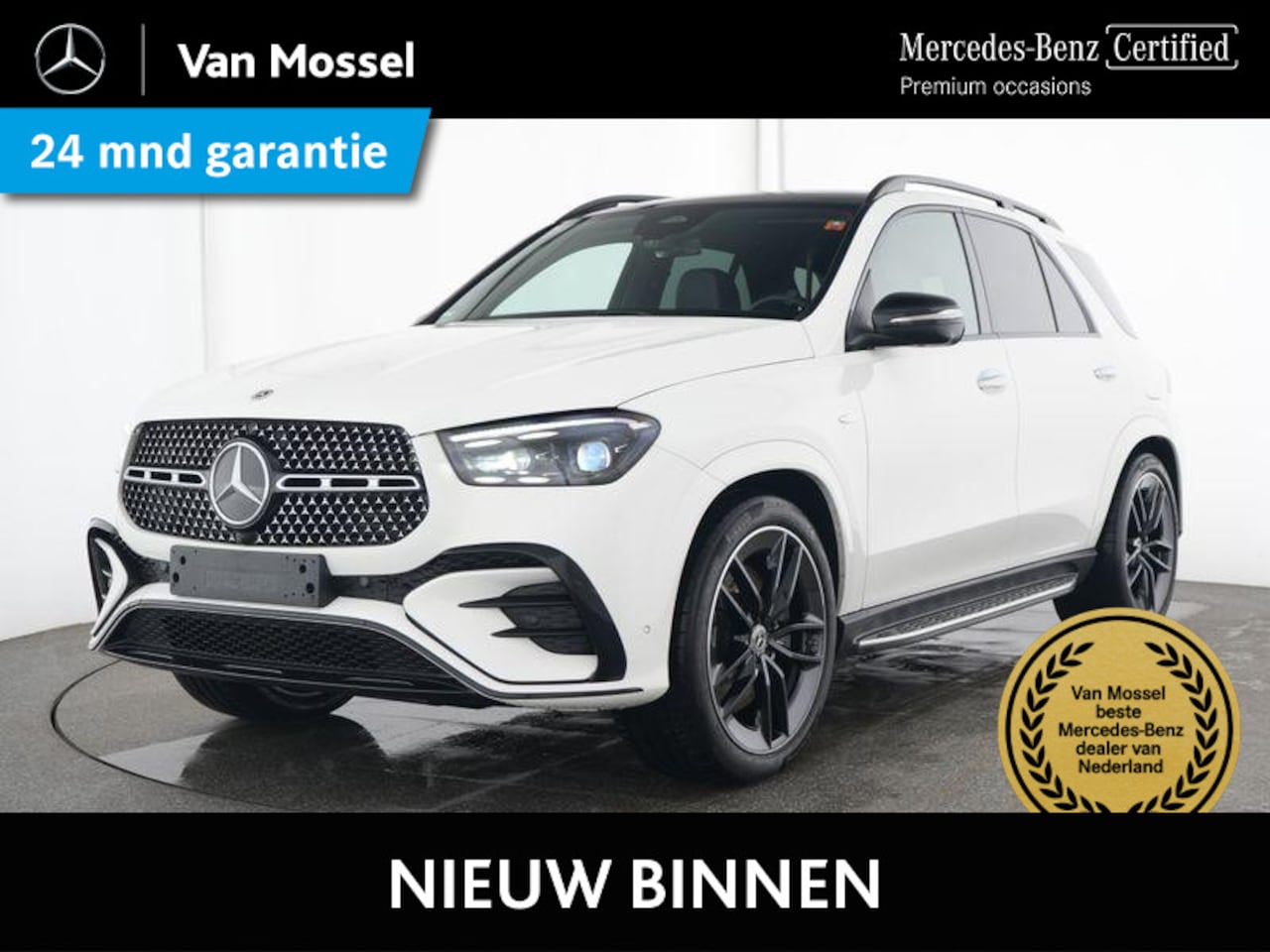 Mercedes-Benz GLE-Klasse - 400 e 4MATIC AMG Line Premium Plus /Panoramadak /Burmester /Memory /360Camera /22 Inch - AutoWereld.nl