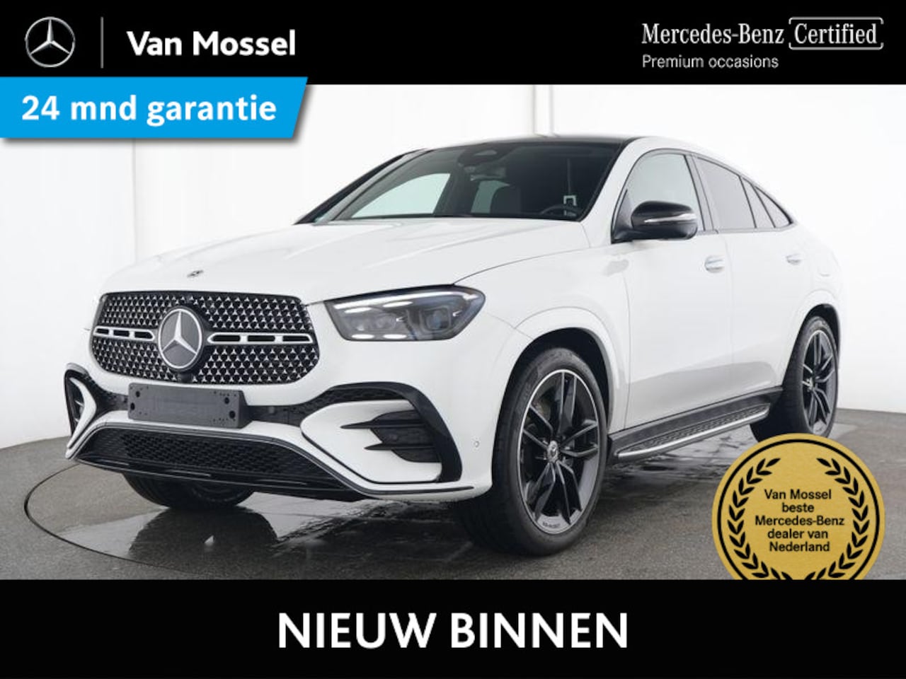 Mercedes-Benz GLE-Klasse Coupé - 400 e 4MATIC AMG Line Premium /Panoramadak /Burmester /22 Inch /360 Camera - AutoWereld.nl