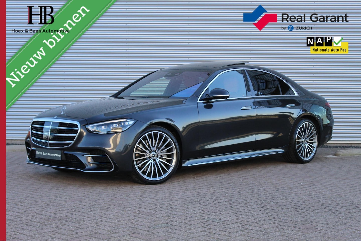 Mercedes-Benz S-klasse - 500 4MATIC AMG Line/Pano/Memory/Burmester - AutoWereld.nl