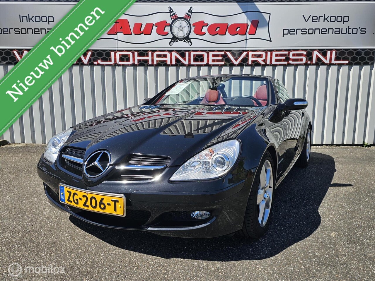 Mercedes-Benz SLK-klasse - 200 K. I Clim-control I Elekrt.-Pakket I Boekjes ! - AutoWereld.nl