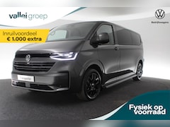 Volkswagen Transporter - Bulli 2.0 TDI 170 pk Automaat L2 | Black Edition | Leder | Betimmering | Trekhaak | Camera
