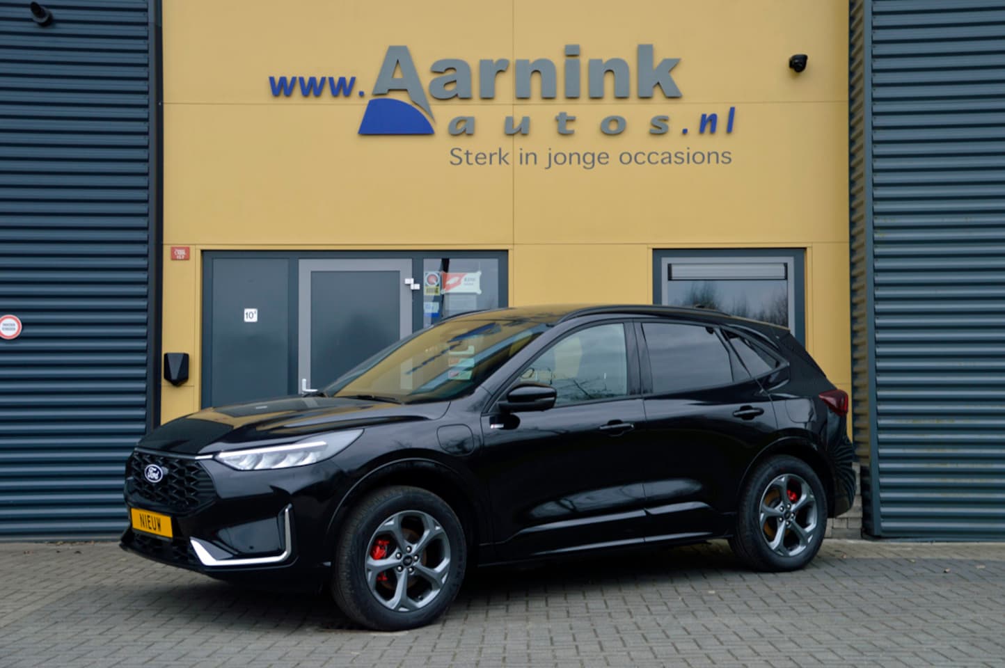 Ford Kuga - 2.5 PHEV ST-line X technopack, camera, winterpack, trekhaak, agr stoelen incl mem, lederen - AutoWereld.nl