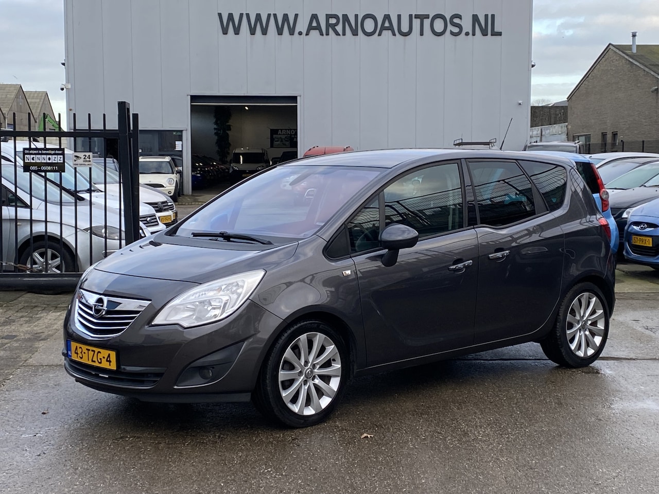 Opel Meriva - 1.4 Turbo 120 PK Cosmo AIRCO(CLIMA), CRUISE CONTROL, HALF-/LEDER INTERIEUR, PARKEERSENSORE - AutoWereld.nl