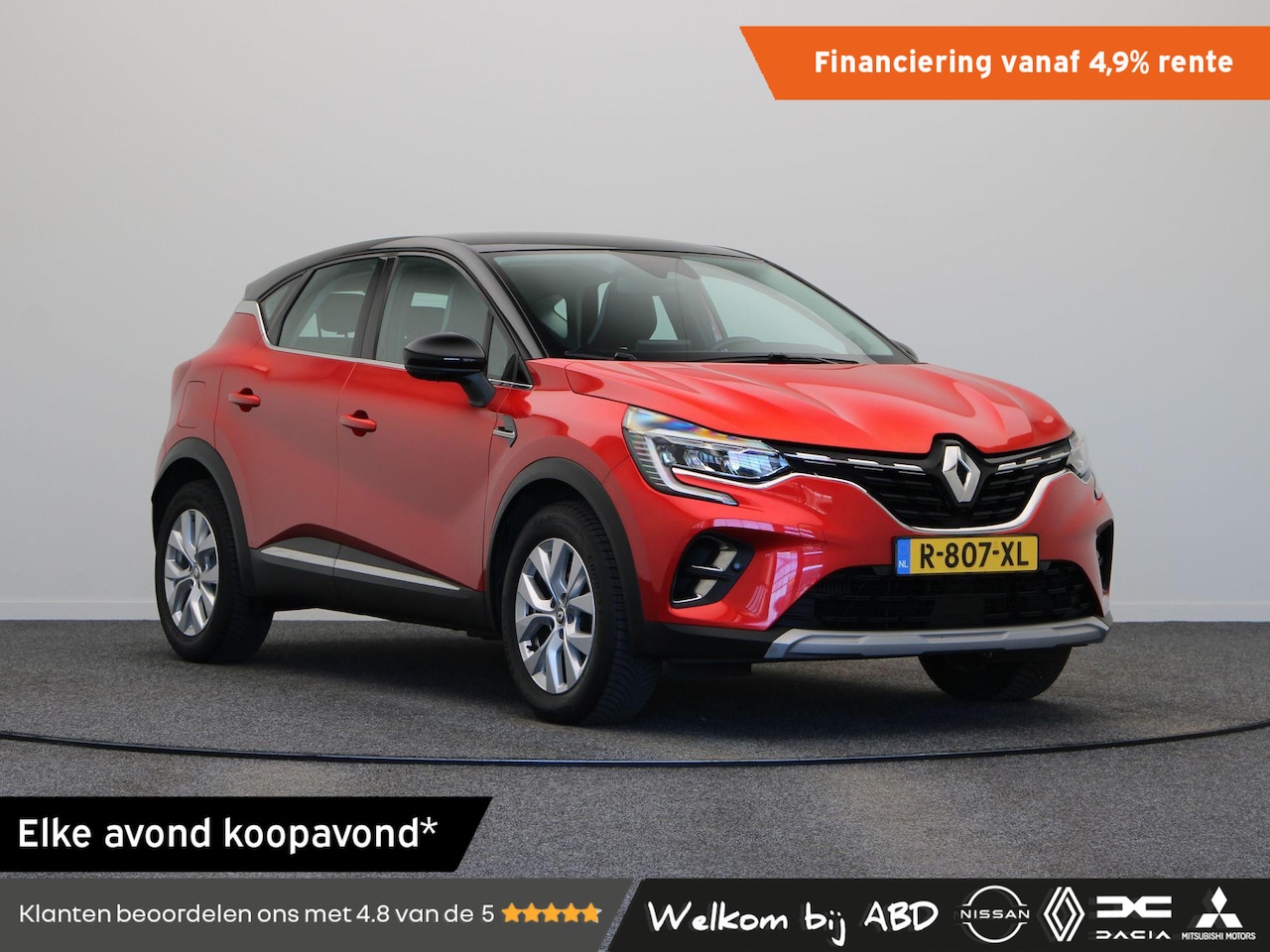 Renault Captur - TCe 90pk Intens | Dealeronderhouden | Eerste eigenaar | 360 graden camera | Stoel en stuur - AutoWereld.nl