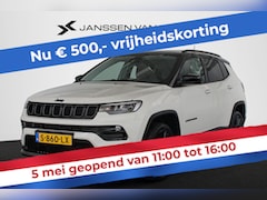 Jeep Compass - 4xe 240 Plug-in Hybrid Electric S Panoramadak Leder Stoelverwarming Camera 19"