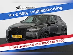 DS 3 - 3 E-Tense Performance Line+ 54 kWh Dodehoek Camera Navi