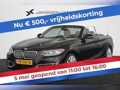 BMW 2-serie Cabrio - 218i High Executive Luxury Line Stoelverwarming HiFi