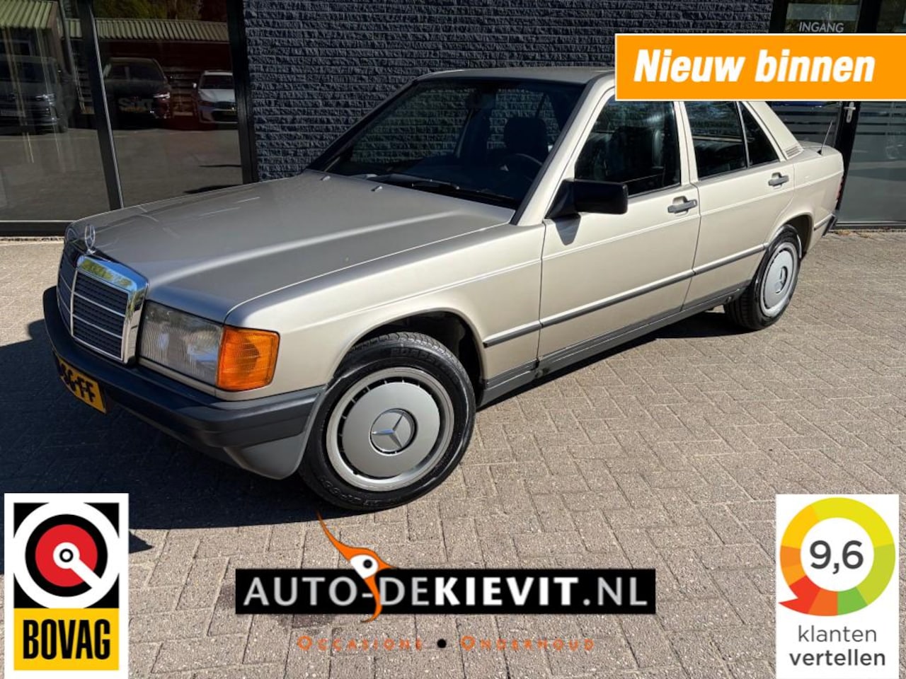 Mercedes-Benz 190-serie - 190 K6 elektrisch schuifdak - AutoWereld.nl