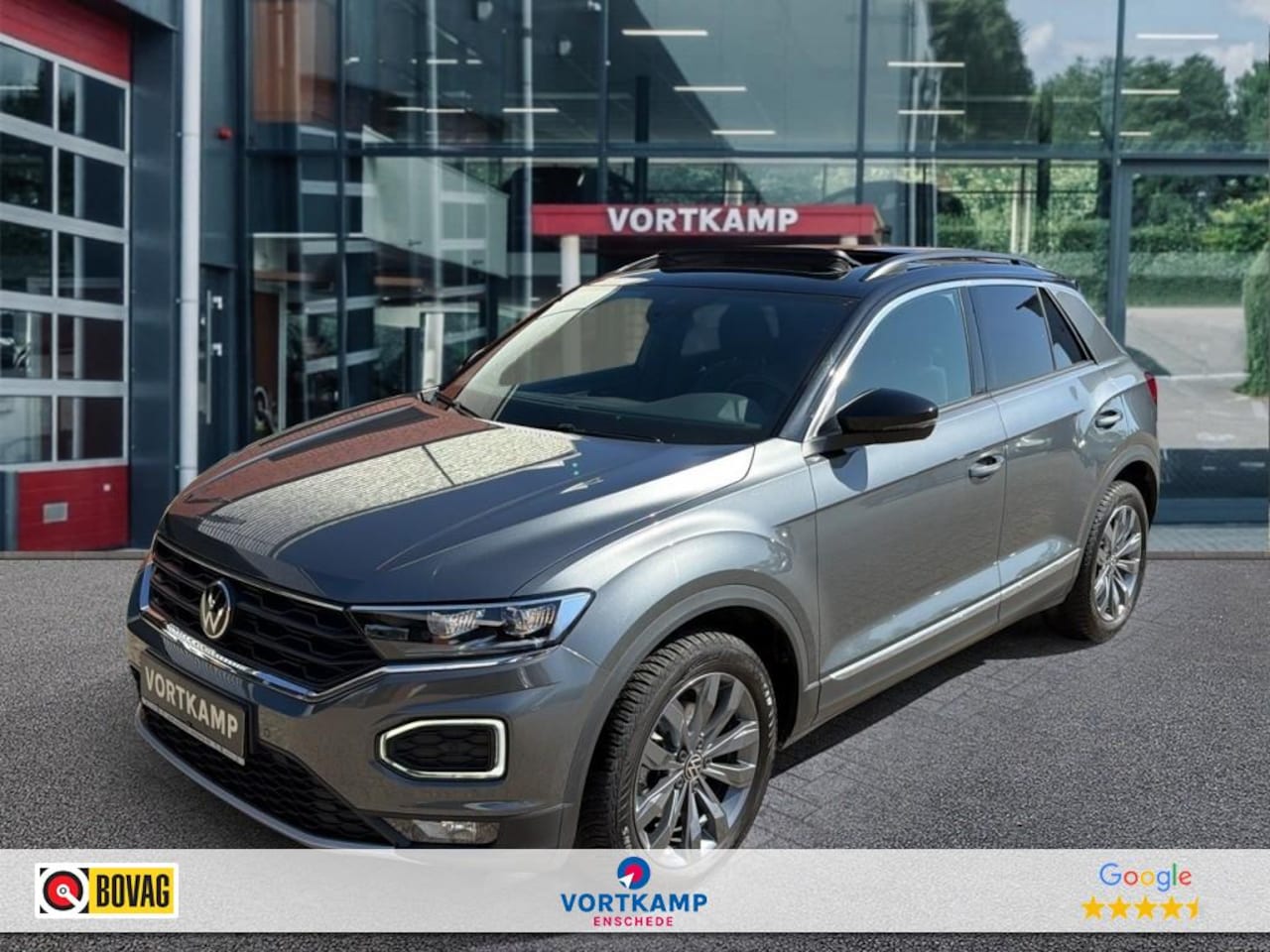 Volkswagen T-Roc - 1.5 TSI DSG SPORT PANO-DAK/ACC/CAMERA/ACC/STOELVERW - AutoWereld.nl