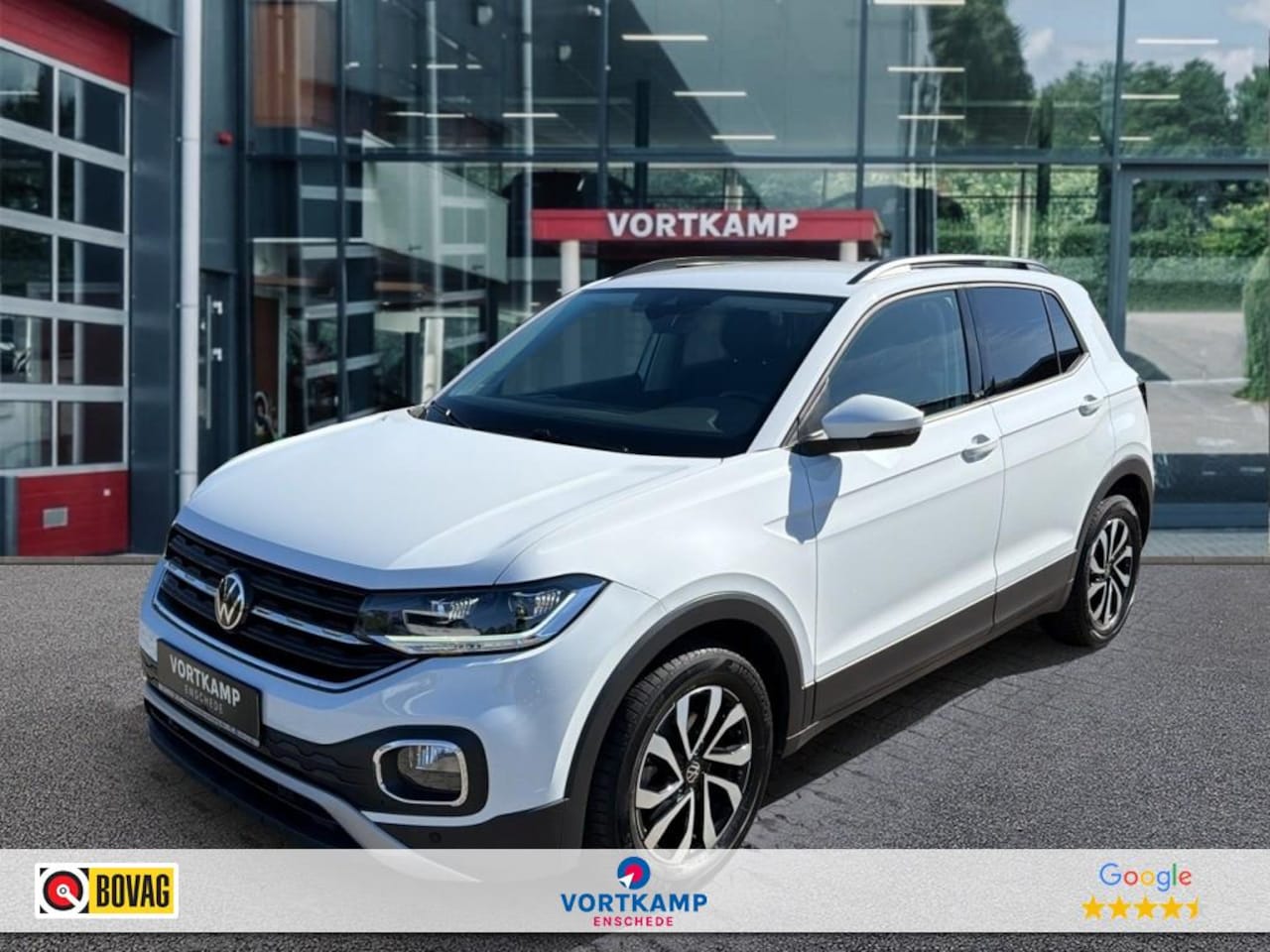 Volkswagen T-Cross - 1.0 TSI DSG LIFE AFN.TREKHAAK/LED/STOELVERW/PDC/CRUISE - AutoWereld.nl