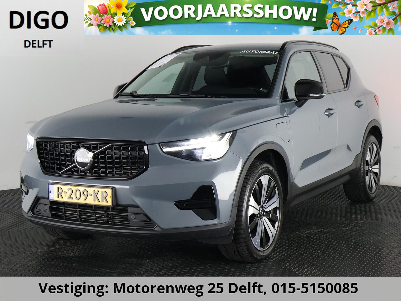 Volvo XC40 - 1.5 T5 PLUG-IN HYBRID+ DARK. ACCU 90% GAR. 9-2032* TREKHAAK . DODE HOEKDETECTIE . HARMAN K - AutoWereld.nl