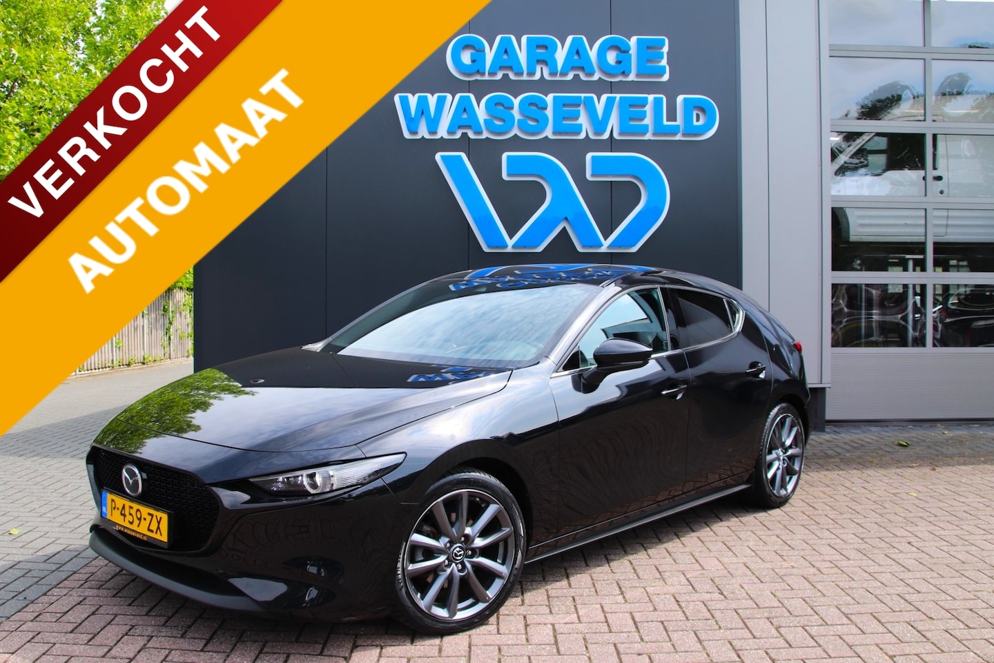Mazda 3 Sport - Hatchback e Skyactiv-G M 150pk Hybrid Sportive Bose/Stuur/stoelverwarming/CarPlay/ACC/Head - AutoWereld.nl