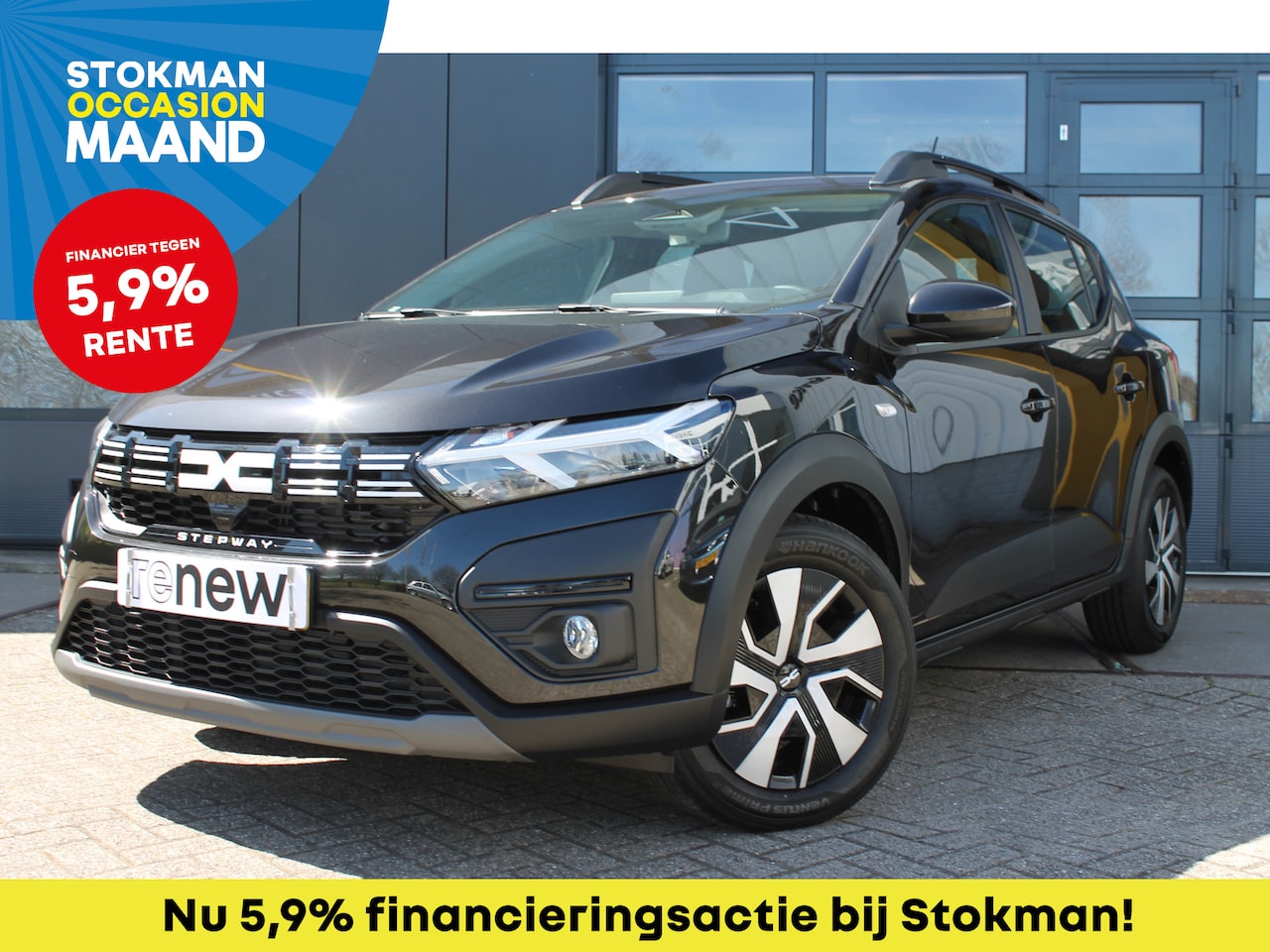 Dacia Sandero Stepway - 1.0 TCe 90 AUTOMAAT Expression | automaat |cruise control | parkeersensoren | achteruitrij - AutoWereld.nl