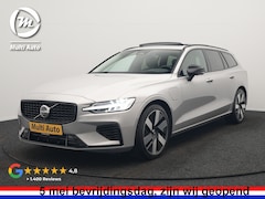 Volvo V60 - T6 Recharge AWD LONG RANGE Plus Dark PHEV 350pk Dealer O.H. | Panodak | Adaptive Cruise |