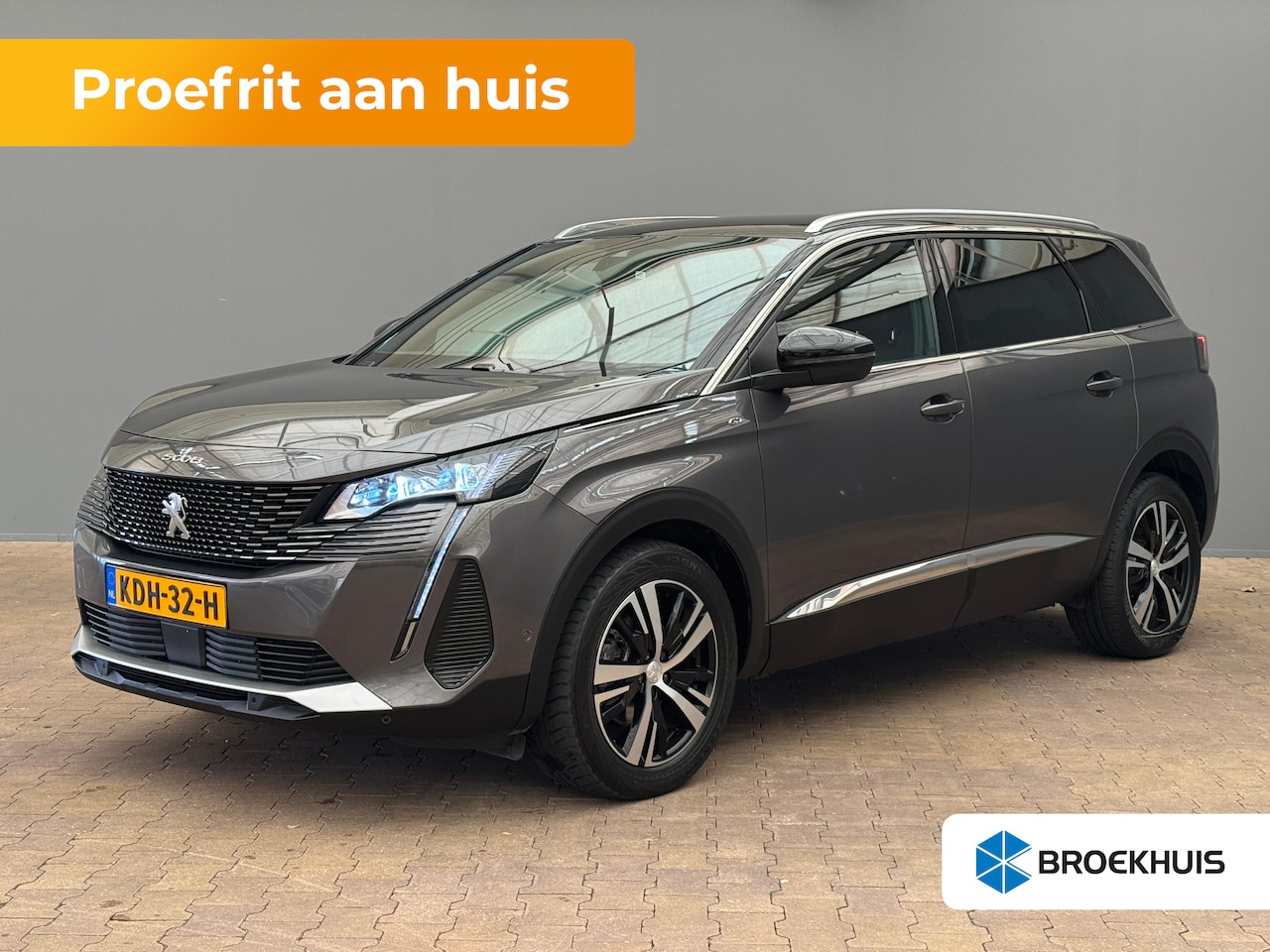Peugeot 5008 - 1.2 PureTech GT Camera | Adaptieve Cruise | Parkeersensoren | Digitaal Dashboard | Leder/S - AutoWereld.nl