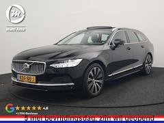 Volvo V90 - T6 AWD Ultimate Bright PHEV 350pk LONG RANGE | Panodak | Adaptive Cruise | Camera | Harman