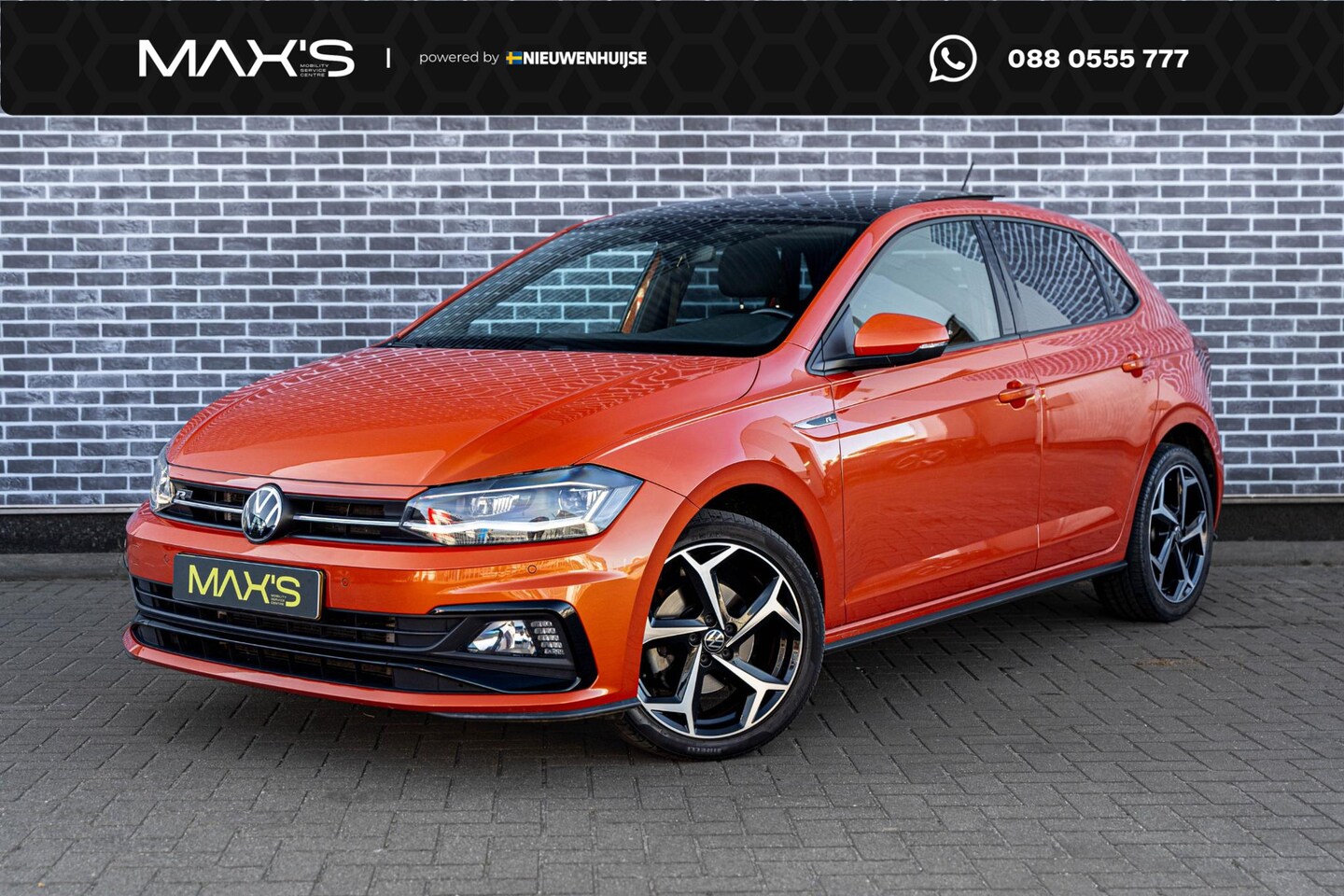 Volkswagen Polo - 1.0 TSI 110pk R-Line | Panoramadak | Virtual cockpit | Adaptive cruise control | LED Kopla - AutoWereld.nl