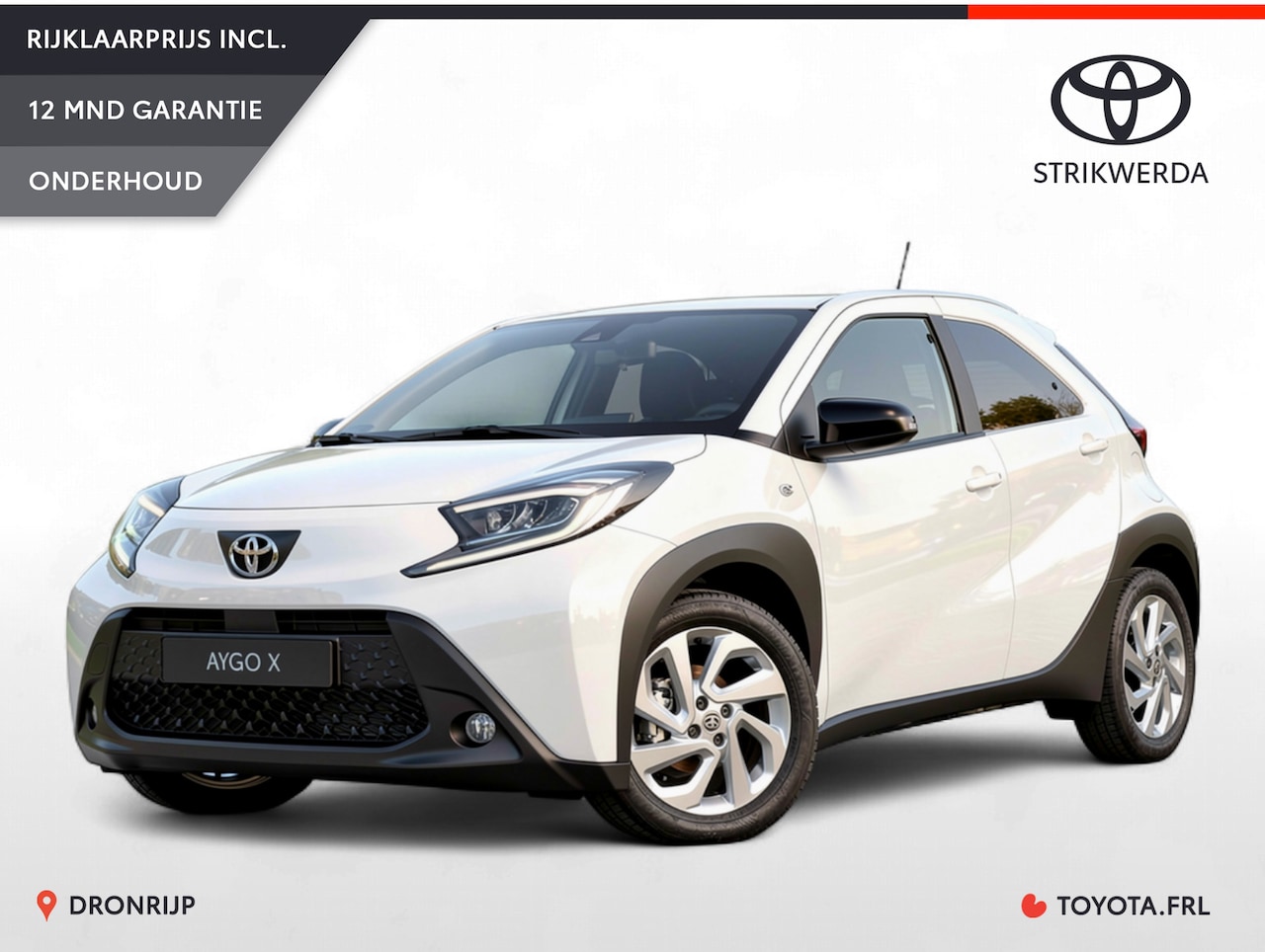 Toyota Aygo X - 1.0 VVT-i MT First | Stoelverwarming | Climate Control | Camera | Led | ACC | Licht- regen - AutoWereld.nl