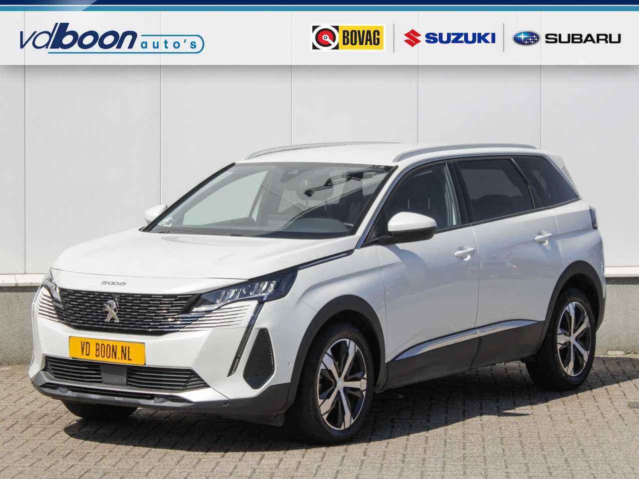 Peugeot 5008 - 1.2 PureTech Allure Pack 7p. | Navi | Camera | Adap. Cruise | Camera | Park sens - AutoWereld.nl