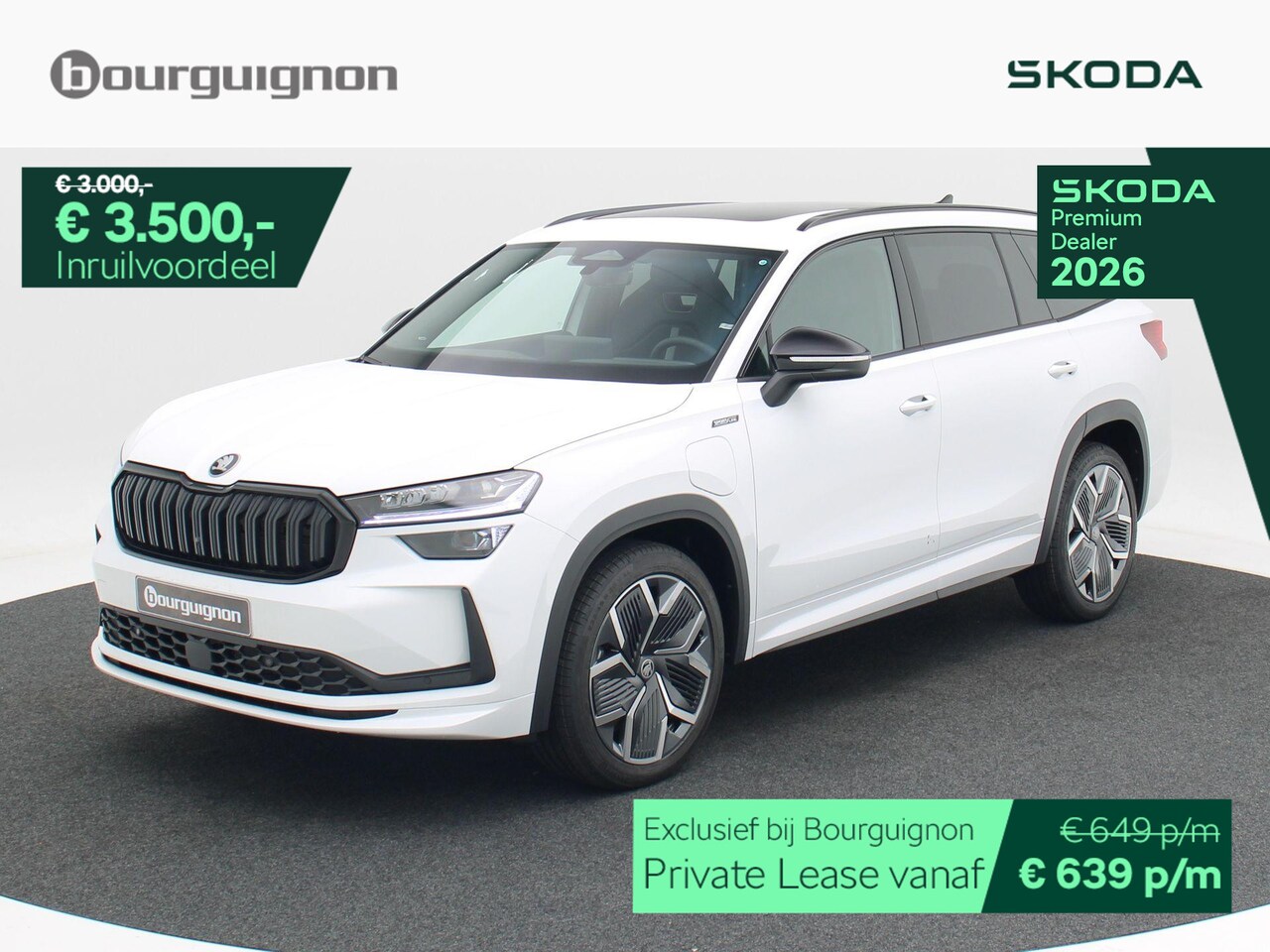 Skoda Kodiaq - Sportline Business 1.5 TSI PHEV 204PK | Trekhaak | Panoramadak | Canton audio | Adaptive c - AutoWereld.nl