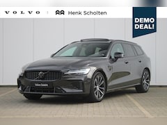 Volvo V60 - T6 Plug-in hybrid AWD Ultra Dark | Glossy Black Emblemen | Panoramadak met schuif-/kantelf