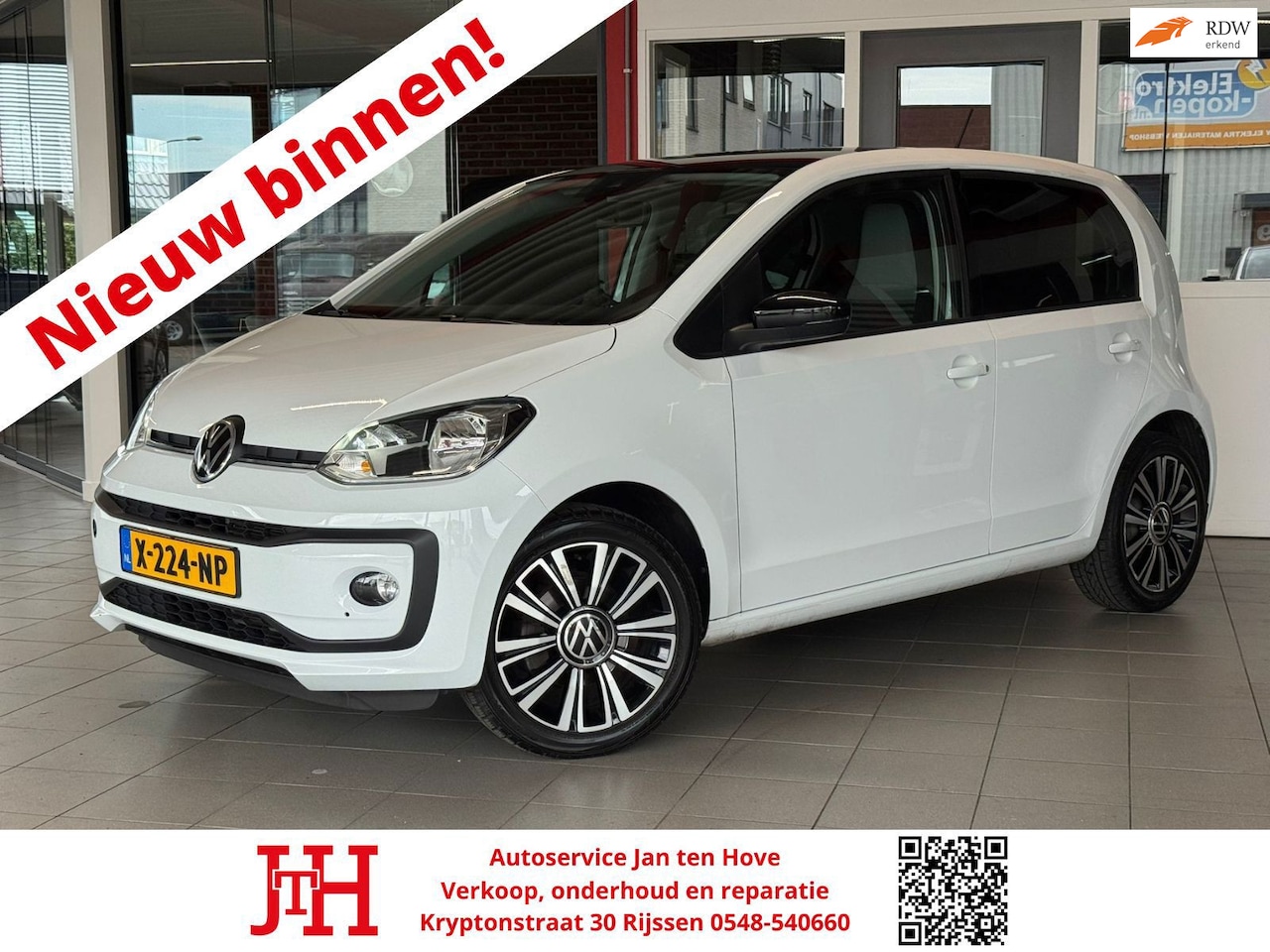 Volkswagen Up! - 1.0 BMT move up!*Sportief*App-Connect*Stoelverwarming*LMV* - AutoWereld.nl